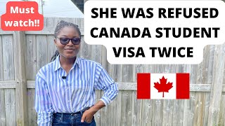 After refusal of Canada student visa what to do  Canada study permit approval [upl. by Yank433]