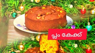 Traditional Plum Cake Recipe  Christmas Cake [upl. by Notlaw760]