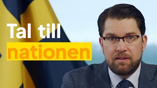 Jimmie Åkessons tal till nationen [upl. by Adnilrev]