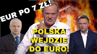 KURS EUR PO 6 ZŁ POLSKI ZŁOTY TRACI DO EURO I DO ZŁOTA [upl. by Nare589]