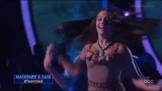 Mackenzie Ziegler amp Sages Disney Dance [upl. by Eirased]