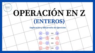 Operaciones en los Números Enteros Z  Ejercicios resueltos [upl. by Statis]