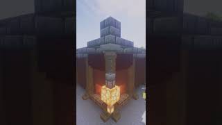 How To Build A Japanese shrine in Minecraft minecraft minecraftbuildingtutorial [upl. by Luby]