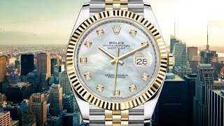 Review Rolex Datejust 41 MotherofPearl Diamond Dial 126333 [upl. by Snowman]