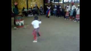 Toddler Dancing Dinaka [upl. by Free]