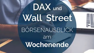 DAX stärker als die Wall Street  Wochenfazit und TradingAusblick am 28012024 [upl. by Attikram952]