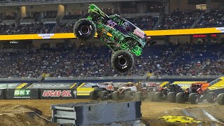 Monster Jam  Top 10 FREESTYLES of 2022 [upl. by Mini]