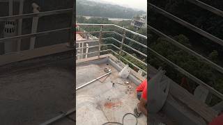 Steel railing installation [upl. by Markos]