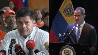 Opositor Guaidó buscará candidatura en primarias para enfrentar a Maduro en 2024  AFP [upl. by Polly619]