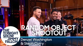 Random Object Shootout with Denzel Washington and Steph Curry [upl. by Towers]