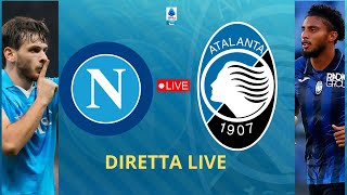 NAPOLIATALANTA 03 DIRETTA LIVE  CRONACA LIVEREACTION [upl. by Soiritos]