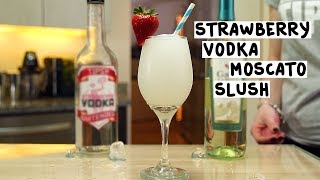 Strawberry Vodka Moscato Slush [upl. by Anwahsak443]