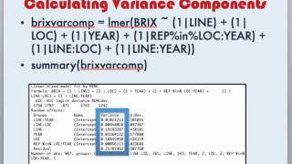 Estimating Heritability and BLUPs for Traits Part 23 [upl. by Bondon]