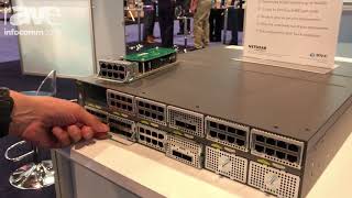 InfoComm 2018 NETGEAR Ships the SDVoEReady M430096X 10 Gig Switch on the SDVoE Alliance Booth [upl. by Verras315]