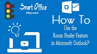 How To Use The Room Finder Feature in Microsoft Outlook [upl. by Fatsug45]