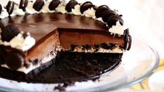 No Bake Oreo Cheesecake with Chocolate Ganache  Easy Recipe  Heghineh Cooking Show [upl. by Ikilisav501]