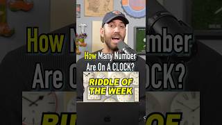 How Many Numbers Are On A Clock Do You Know shorts riddle clock number question answer [upl. by Rhiana]