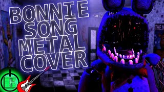 Groundbreaking  Bonnie Song METAL COVER  FNAF SONG [upl. by Drofyar]