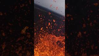 Navigating through flying lava bombs🌋 iceland volcano fpv [upl. by Eilla]