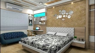 14×10 interior bedroom design  Modular bedroom design and decorate [upl. by Ettezel]