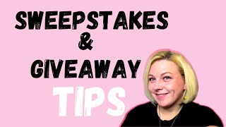 How I Find Sweepstakes And Giveaways  Watch Me Enter Instant Win Sweepstakes [upl. by Molloy]