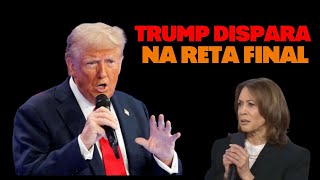 TRUMP DISPARA NA RETA FINAL [upl. by Yekcir]