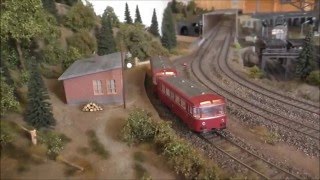 Modelleisenbahn Fleischmann H0 Anlage Koblenz [upl. by Mair]