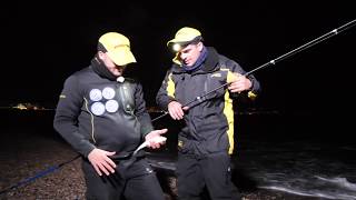 Surfcasting invernale a Cagnes Sur Mer Tubertini [upl. by Trefler212]