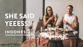 WE GOT ENGAGED IN BALI  Ubud Bali  Indonesia Travel Vlog 133 2018 [upl. by Cleve]