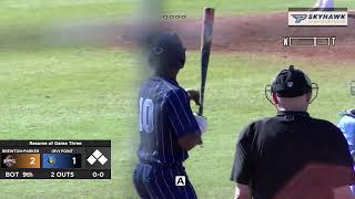 BSB RV Point University vs BrewtonParker College Game Three Makeup [upl. by Einnahpets]