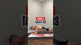 8 Minute Tabata ABS Workout  No equipment coreworkout abworkout [upl. by Leif]