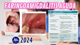 RM 24  Infectología Pediátrica Faringoamigdalitis Aguda Estudios M Y C [upl. by Tice]