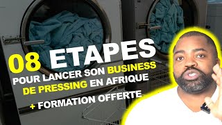 COMMENT LANCER UN BUSINESS DE PRESSING EN AFRIQUE  je te dis tout dans la vidéo [upl. by Elleret]