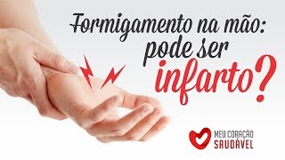 Formigamento na mão pode ser infarto [upl. by Chrysa855]