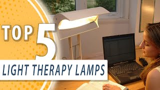 Best Happy Light  Top 5 Best Light Therapy Lamps Review [upl. by Erfert]