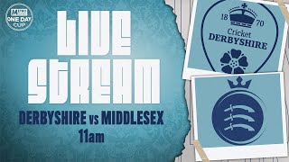 ⚪ LIVE  Derbyshire vs Middlesex [upl. by Clute]