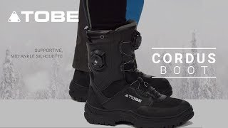 Cordus Snowmobile and Snowbike Boot  TOBE Outerwear  2020 Collection [upl. by Publius]