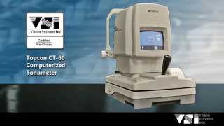 Topcon CT60 Non Contact Tonometer [upl. by Euqinna]