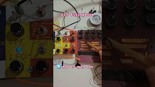 DIY Stylophone Set custom scales and jam on a 40106 chip based oscillator [upl. by Aisel]