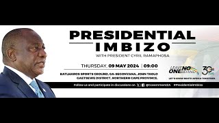 Presidential Imbizo in Kuruman Northern Cape [upl. by Ebonee994]