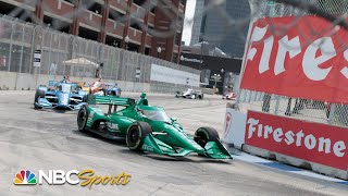 IndyCar Series EXTENDED HIGHLIGHTS Chevrolet Detroit Grand Prix  6423  Motorsports on NBC [upl. by Alenson]