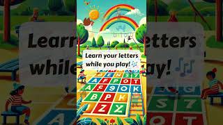 ABC Hopscotch Song with Lyrics│ Kids Karaoke │Kids Song │ABC Song │ Sing and Shine Tunes [upl. by Cowen]