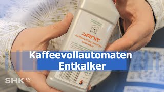 SANIT  Effektiver Entkalker für Kaffeemaschinen  SHKTV Produkt [upl. by Hanavas]