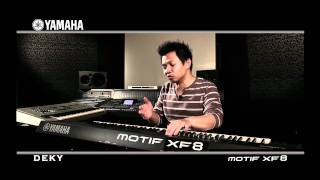 YAMAHA Motif XF8 2mp4 [upl. by Ettelohcin53]