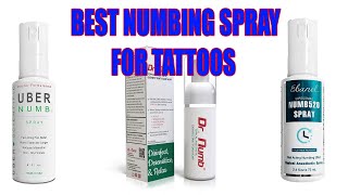 ✅ 5 Best Numbing Spray for Tattoos In 2022  What numbing spray do tattoo artists use [upl. by Kolb268]