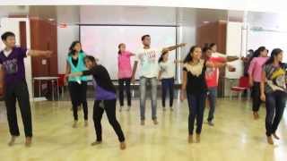 Flash mob  Cisco Cessna Business Park Bangalore [upl. by Olson]