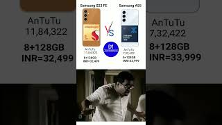 Samsung S23 FE VS Samsung A55 Specs shorts [upl. by Zaslow]