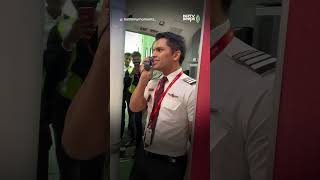 Viral Pilots Poetic Announcement Wins Hearts [upl. by Dambro]