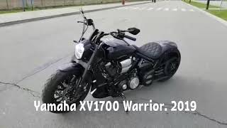 Yamaha XV1700 Warrior Made in 2019 Wheel 360 Rear and front air suspension [upl. by Kotta148]