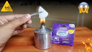 What Happen When I Try To Burn Odonil air Freshener  Odonil Vs Fire Experiment [upl. by Ala]